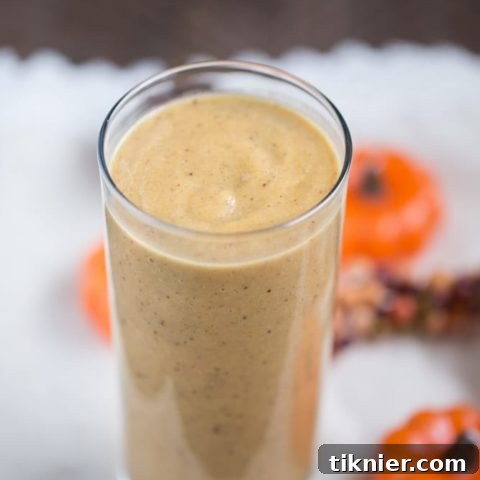 Pumpkin Banana Bread Smoothie