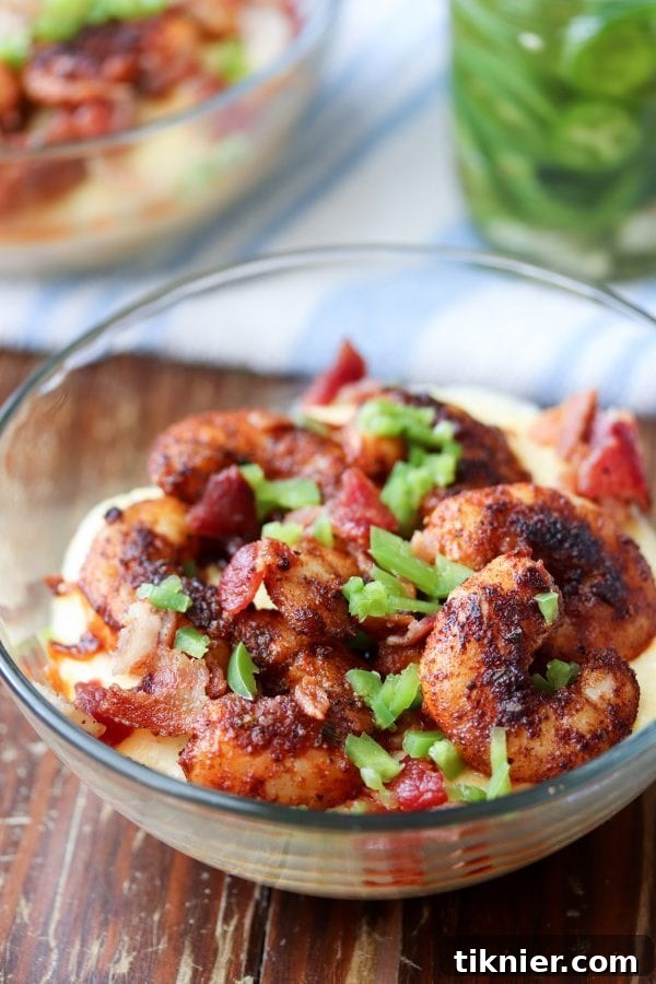 Blackened Shrimp & Smoked Gouda Grits 6 img 34691 6