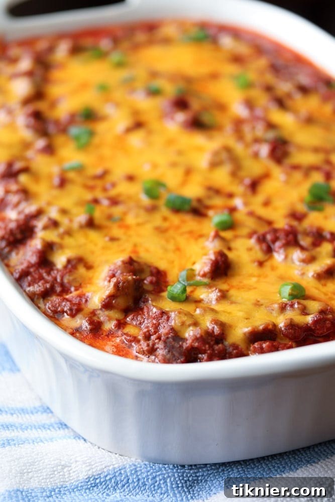 Low Carb Sour Cream Beef Bake Ingredients