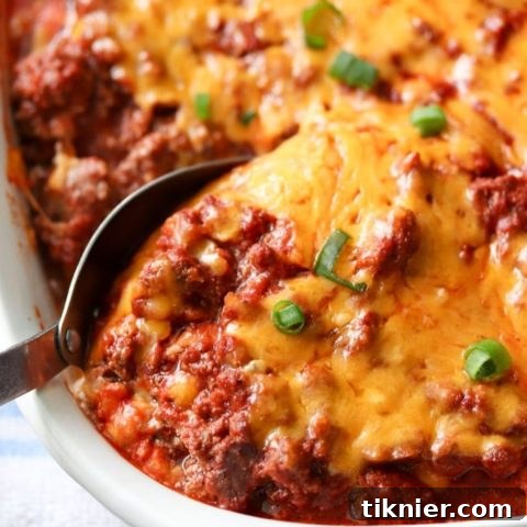 Low Carb Sour Cream Beef Bake