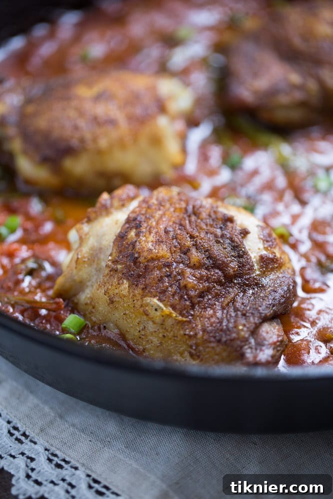 Amazing Coconut Curry Chicken Thighs - paleo friendly and grain free by This Gal Cooks