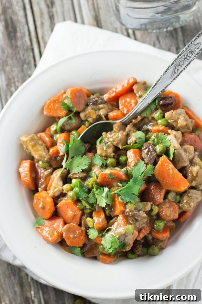 Coconut Chicken Veggie Stew by Worth Cooking