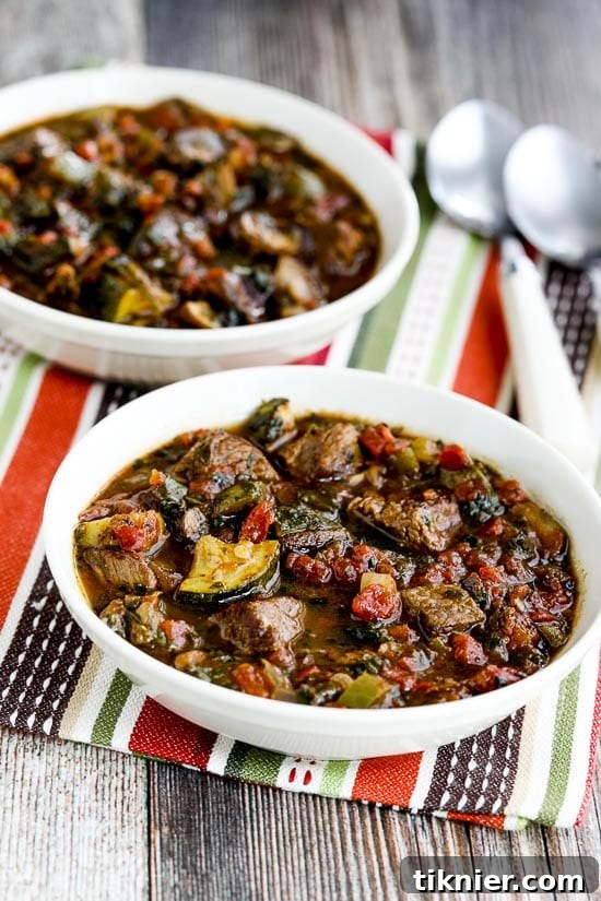 Paleo Italian Beef Stew recipe by Kalyn's Kitchen