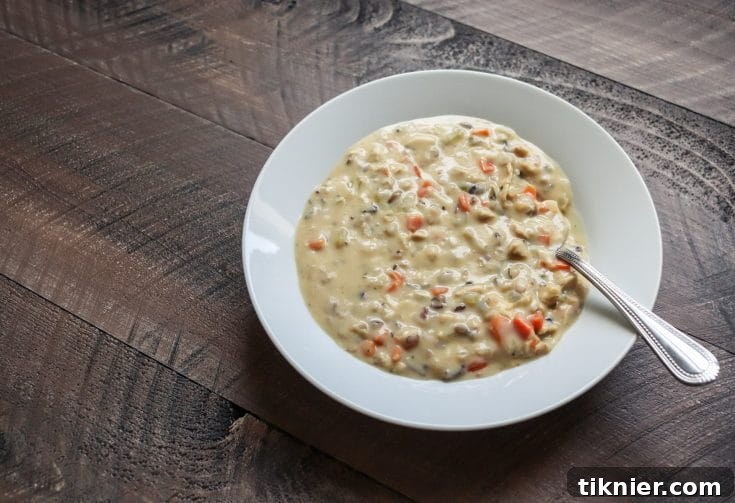 Pin this delicious Turkey Wild Rice Soup recipe for later!