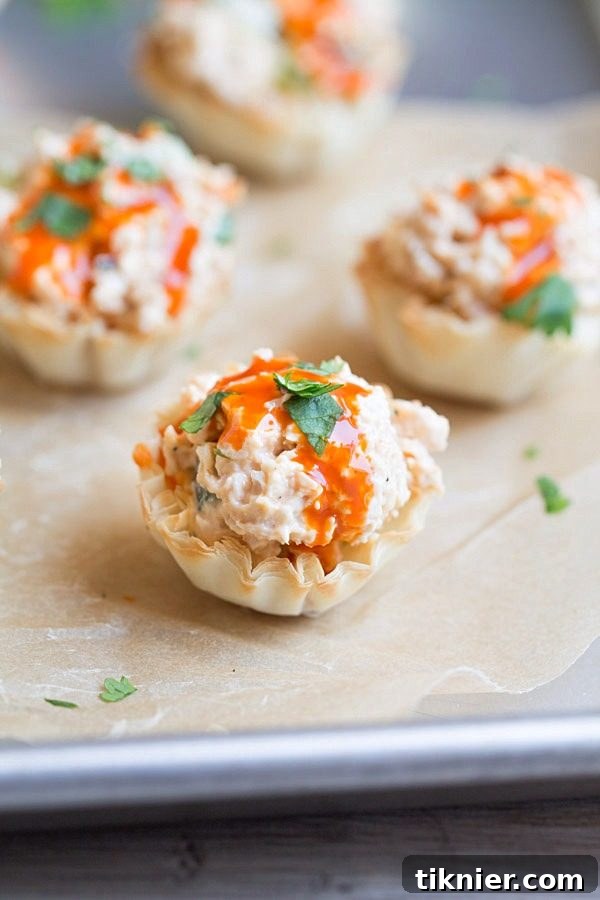 Buffalo Chicken Salad Cups: Spicy, creamy, and perfectly bite-sized