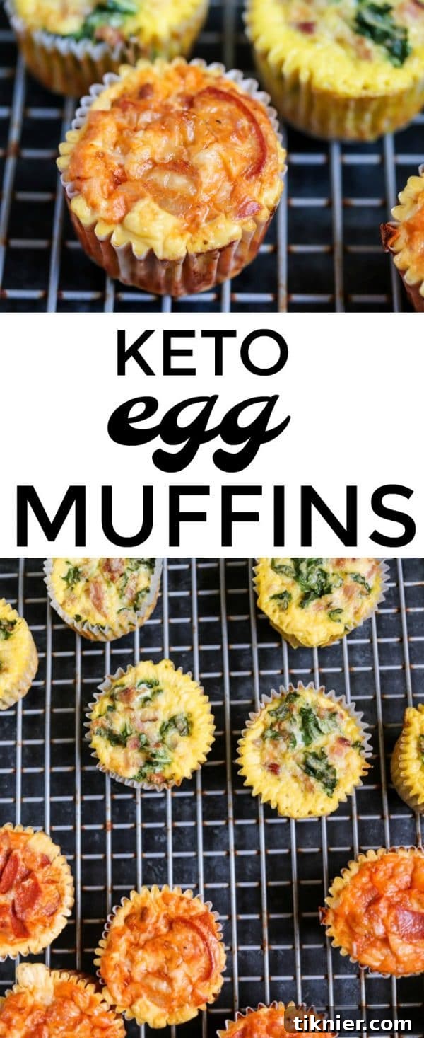 Keto Egg Muffins Two Flavorful Options 10 An inspiring image of diverse Keto Egg Muffins, emphasizing freshness, variety, and the ease of a healthy low-carb lifestyle.