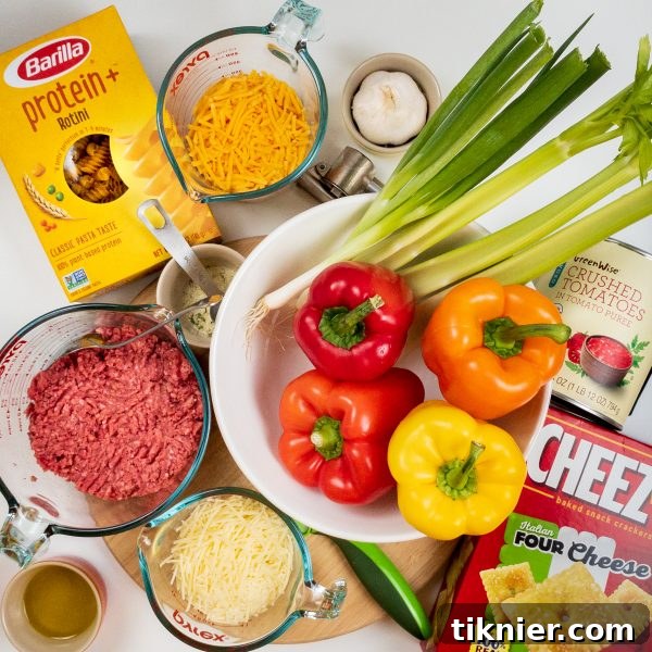 Ingredients for the Perfect Ground Beef Casserole