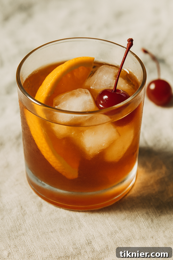 Brandy Old Fashioned Cocktail