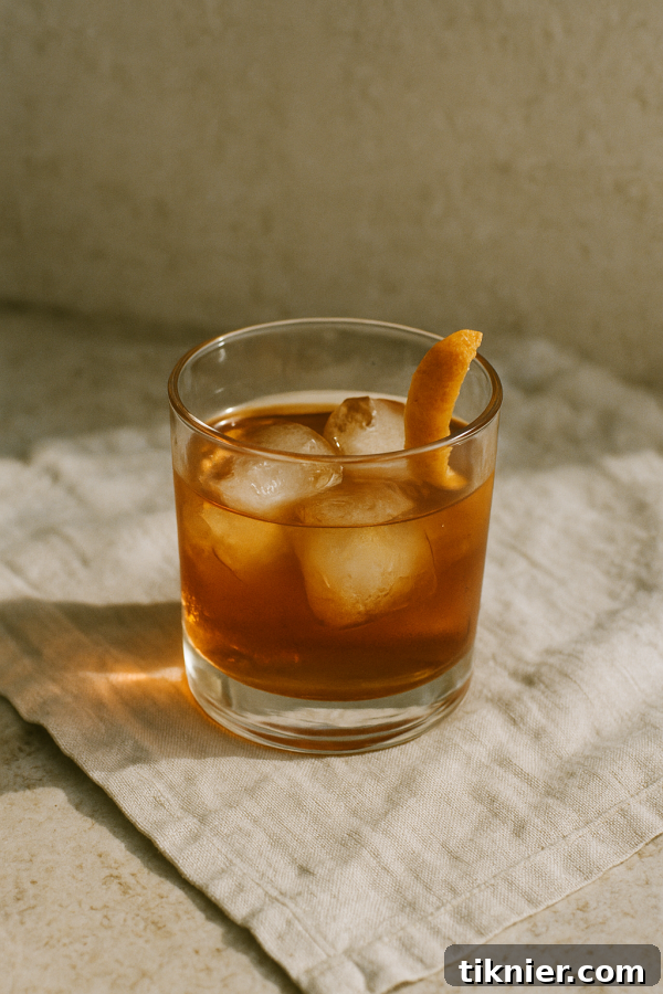 Classic Old Fashioned Cocktail