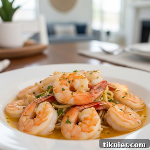 Classic Shrimp Scampi with Lemon and Garlic