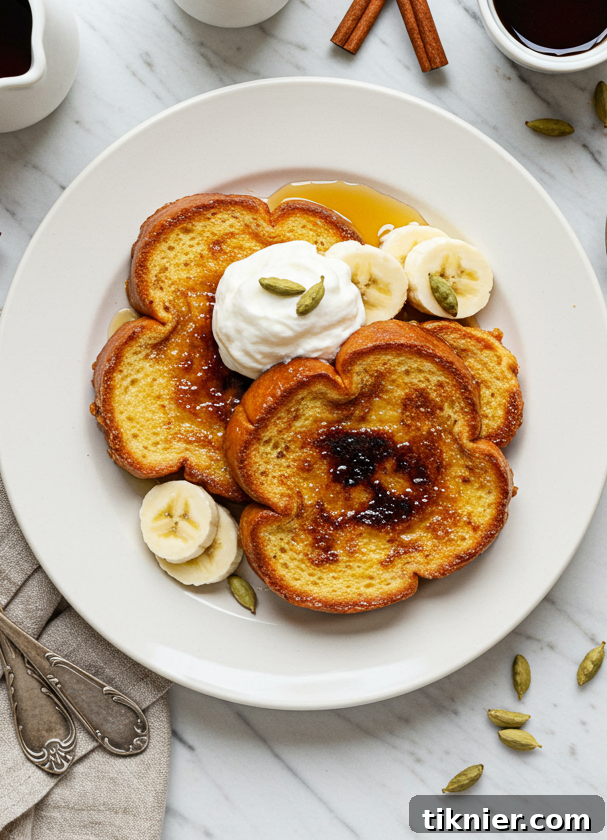 Crème Brûlée French Toast with fresh berries