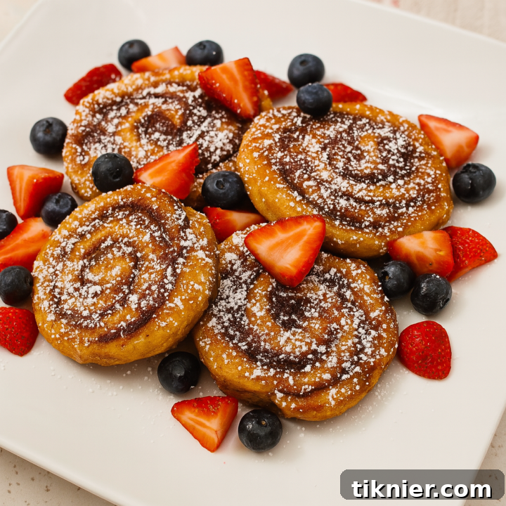 Indulgent Cardamom Cinnamon Roll French Toast