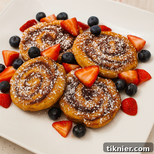 Cinnamon Roll French Toast with Icing Drizzle