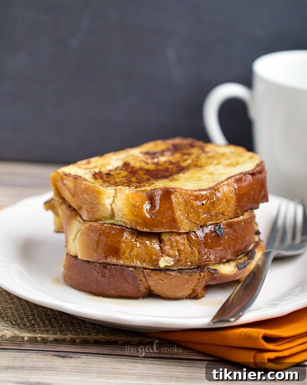 French Toast made with Coffee Creamer