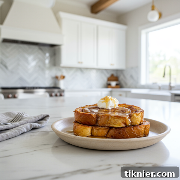 Cracker Barrel French Toast with Cinnamon Roll Glaze