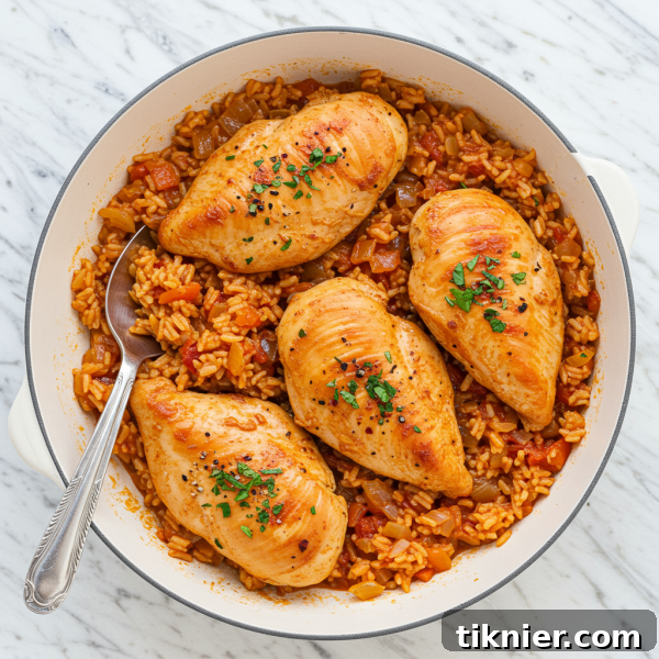 Effortless Smoky Paprika Chicken and Rice 4 Delicious Easy Chicken and Rice meal