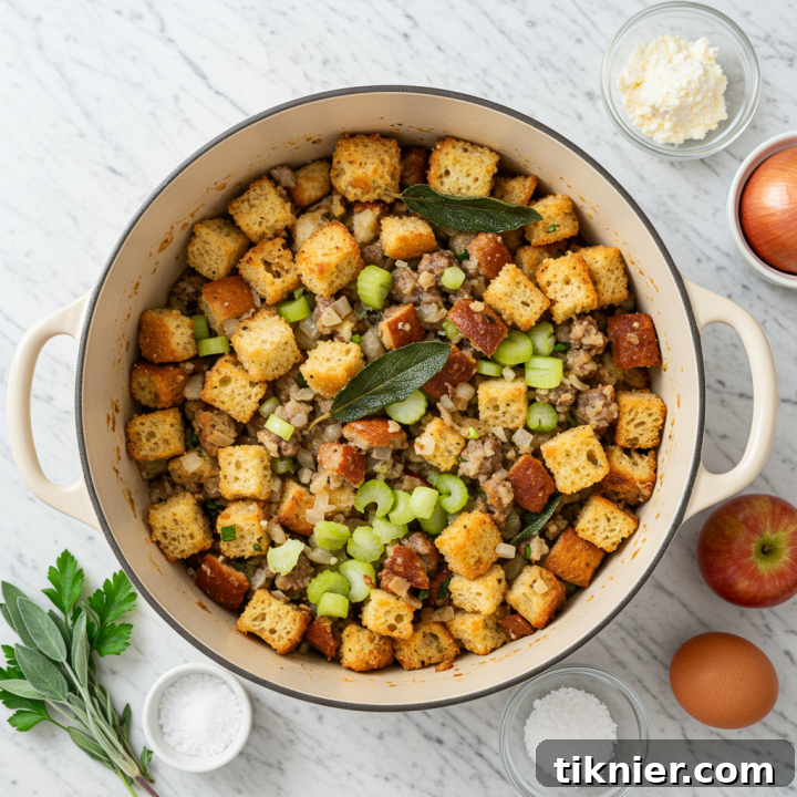My Favorite Bread Stuffing Recipe For Thanksgiving Dinner