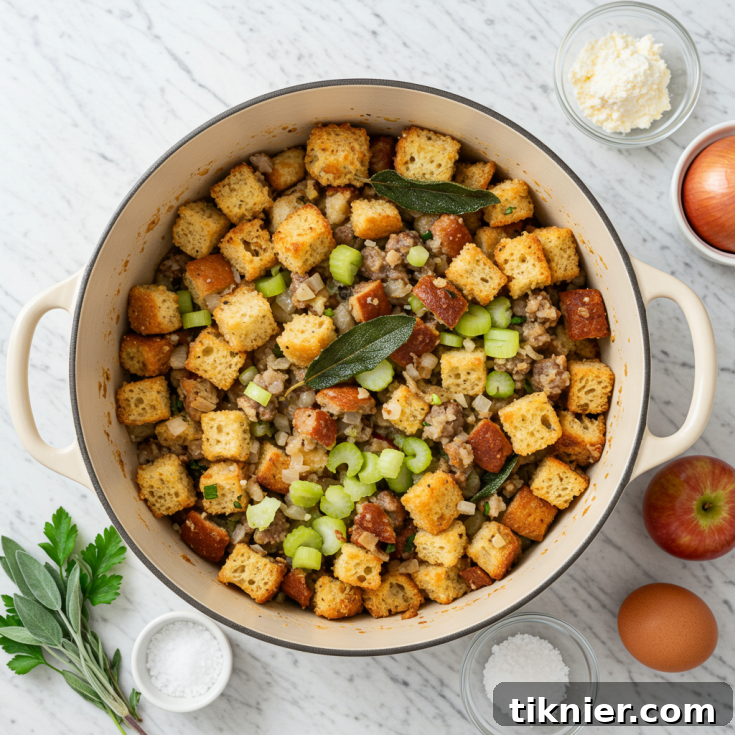 My Favorite Bread Stuffing Recipe For Thanksgiving Dinner