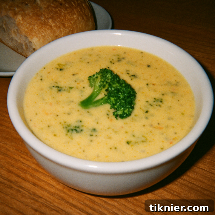 Homemade Panera Broccoli Cheddar Soup Copycat Recipe