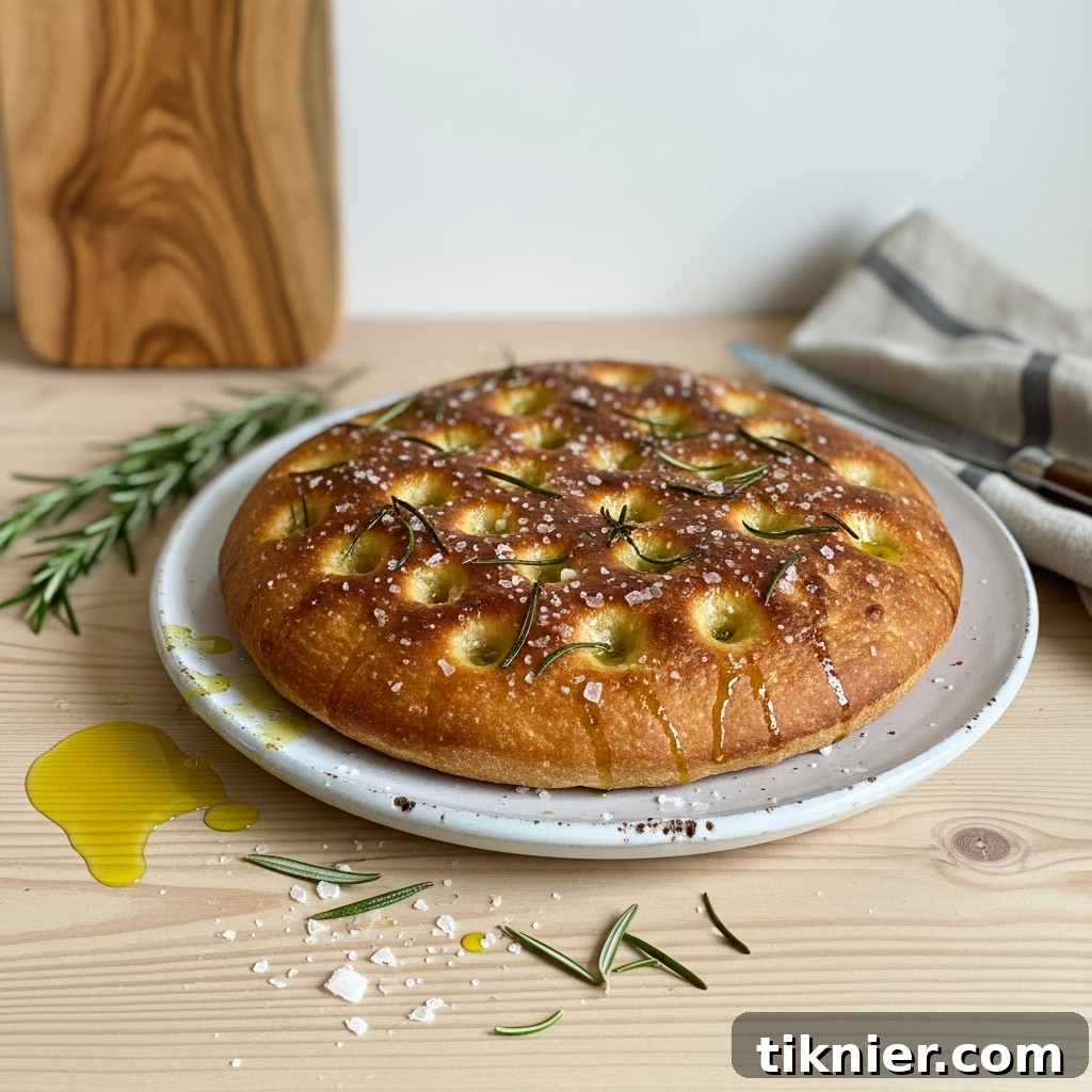 Focaccia slices on a cutting board