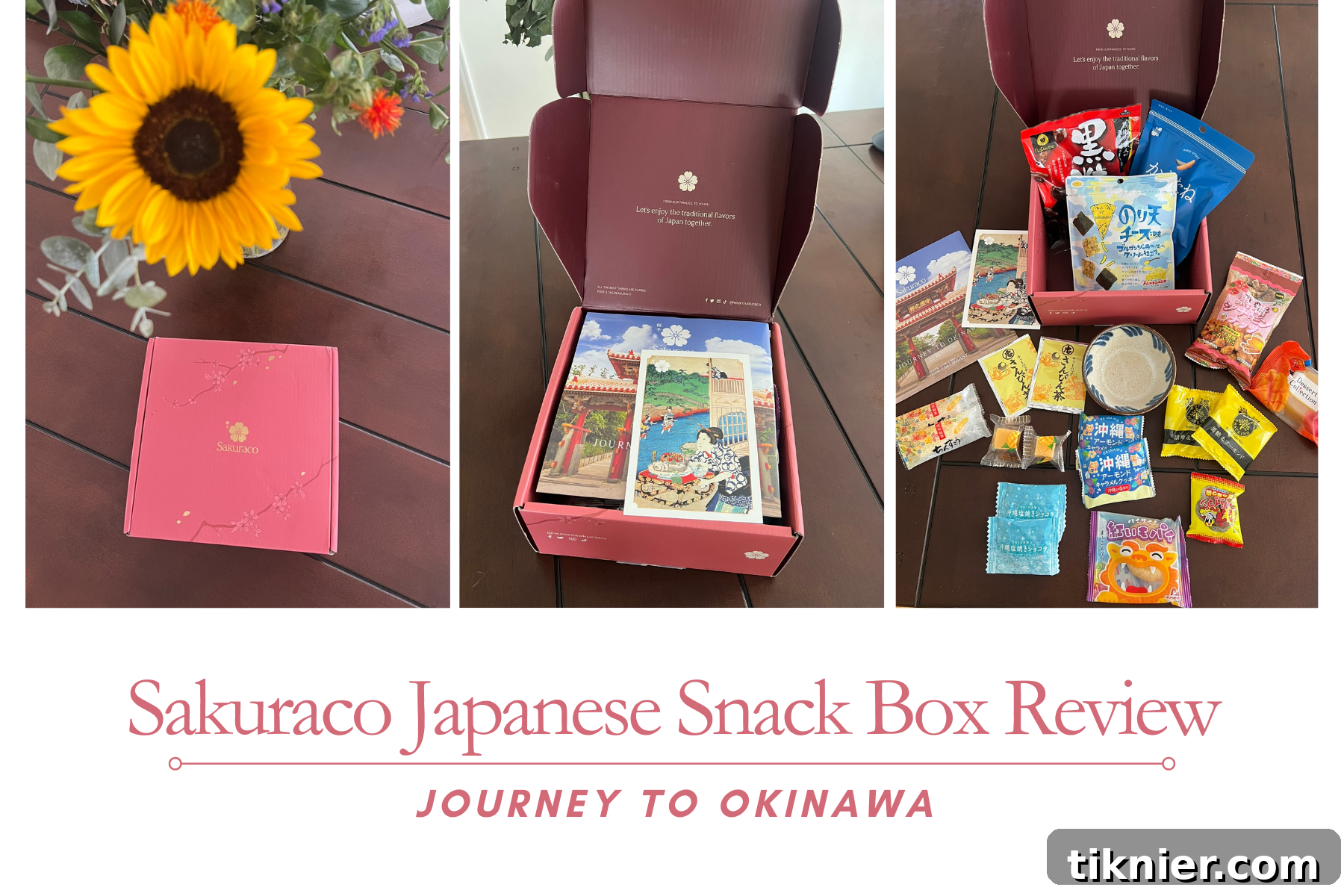 Sakuraco Japanese Snack Box Unboxing