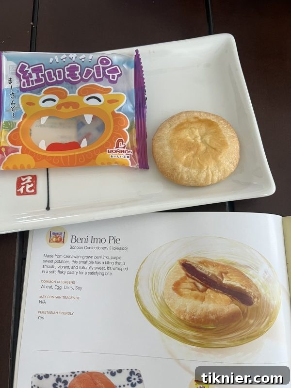 Exquisite Beni Imo Pie from Okinawa