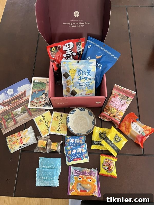 Sakuraco Savoring Osaka Box Contents