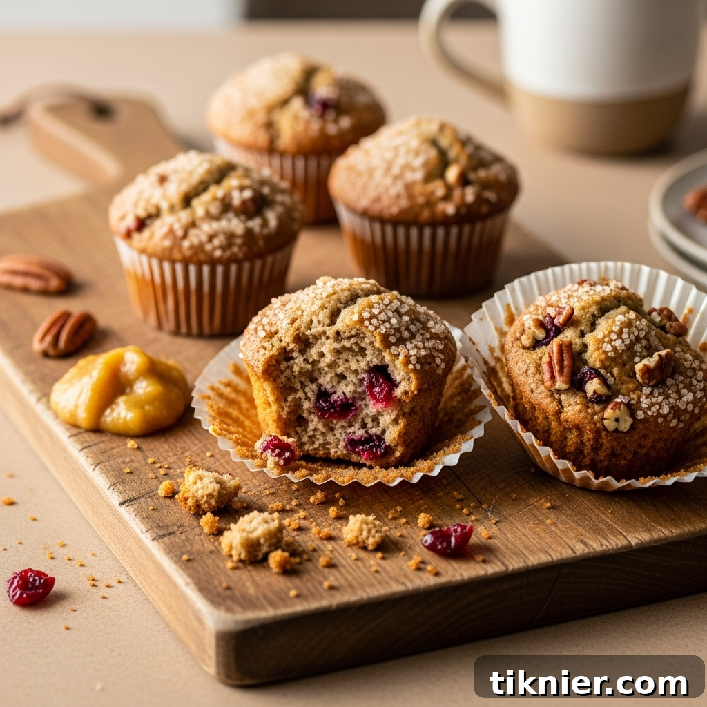 Delicious Quinoa Cranberry Muffins on a cooling rack