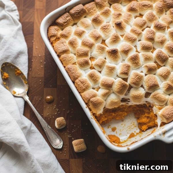 Sweet Potato Casserole with Marshmallows