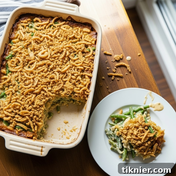 Classic Green Bean Casserole with a Modern Twist