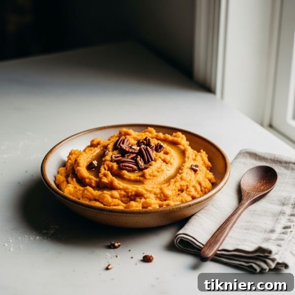 Dreamy Brown Butter Sweet Potato Mash 2 Savory Mashed Sweet Potatoes