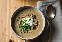 My Favorite Velvety Creamy Mushroom Soup